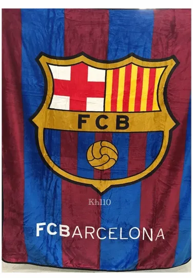 Discover FC Barcelona Throw Blanket