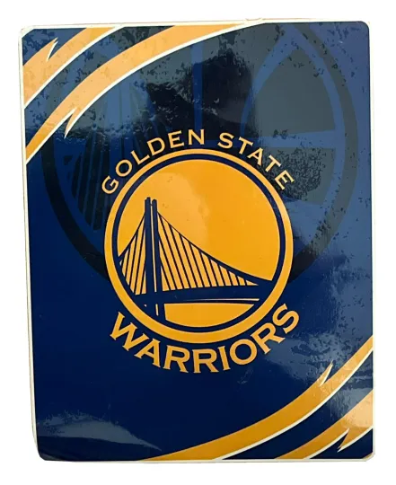 Discover NBA Golden State Warriors Queen Size Raschel Blanket