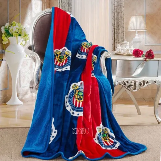 Discover Chivas Guadalajara Sherpa Throw Blanket