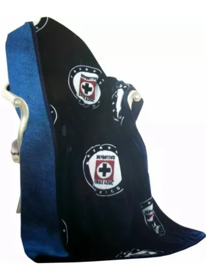 Discover Cruz Azul Silk Touch Throw Blanket with Sherpa Lining