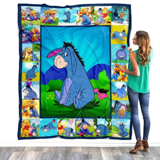 Discover Eeyore And Pooh Blanket, Eeyore Lover Fleece, Sherpa Blanket