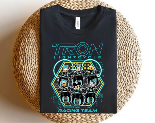 Discover Tron Lightcycle Racing Team Disney Shirt, Magic Kingdom WDW Family Trip 2026 Shirt