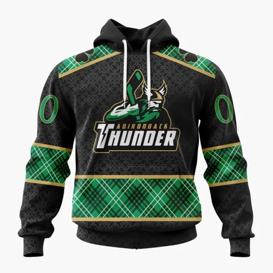 Discover Personalized Adirondack Thunder Special Hoodie St.Patrick’s Day