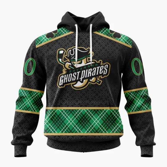 Discover Personalized Savannah Ghost Pirates Special Hoodie St.Patrick’s Day
