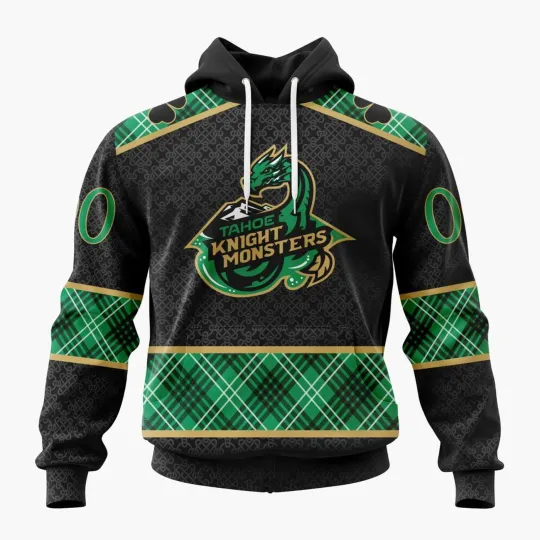 Discover Personalized Tahoe Knight Monsters Special Hoodie St.Patrick’s Day