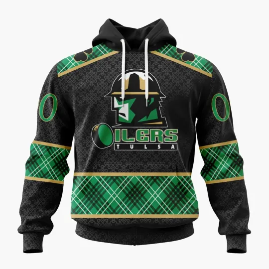 Discover Personalized Tulsa Oilers Special Hoodie St.Patrick’s Day Design