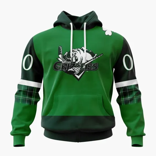 Discover Personalize Utah Grizzlies Special Hoodie St.Patrick’s Day