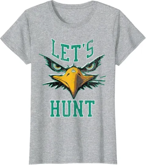 Discover Lets Hunt Tee Fly Player Football Present Nice Sport Ladies' Crewneck T-Shirt