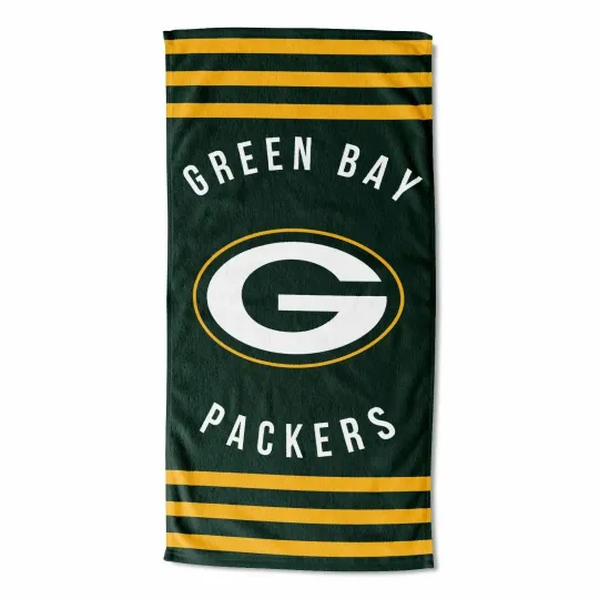 Discover Green Bay Packers Football Beach and Bath Towel
