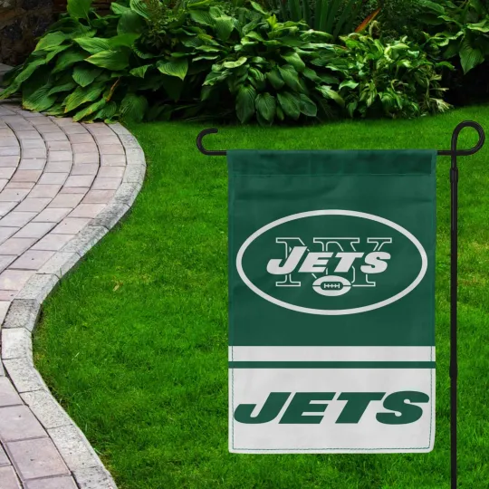 Discover For New York Jets Football Fans 12x18" Garden Flag Double Sided Yard Banner
