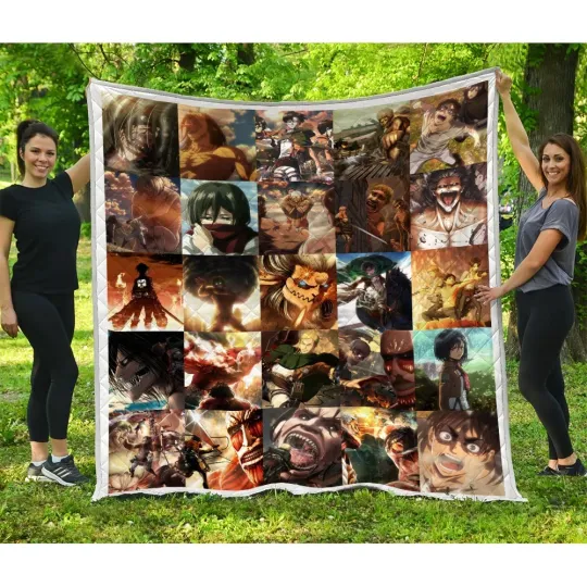 Discover AO Titan Quilt, AO Titan Manga Anime Quilt Blanket Soft and Cozy