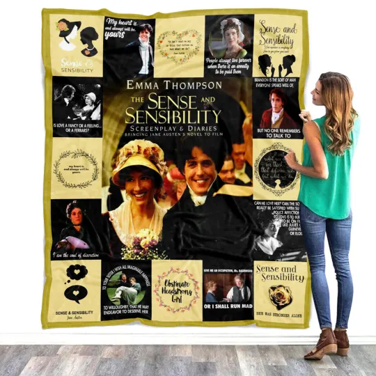 Discover Sense And Sensibility Blanket, Sense And Sensibility Fleece, Sherpa Blanket
