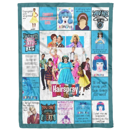 Discover Hairspray Blanket, Hairspray Movie Fleece, Sherpa Blanket
