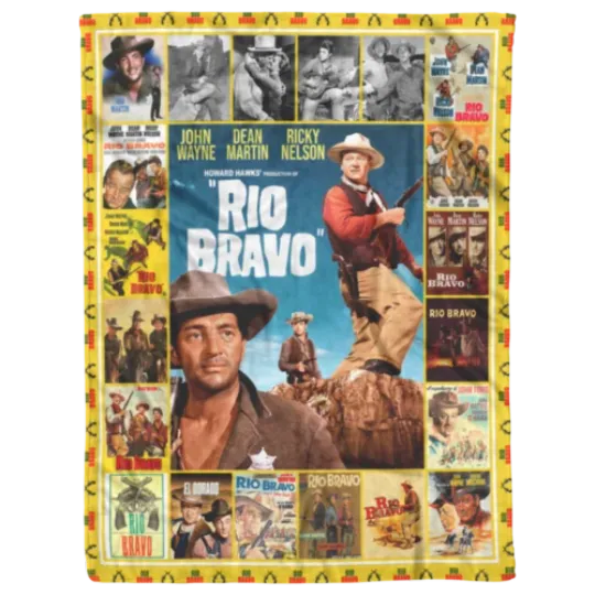 Discover Rio Bravo Blanket, Rio Bravo Movie Fleece, Sherpa Blanket