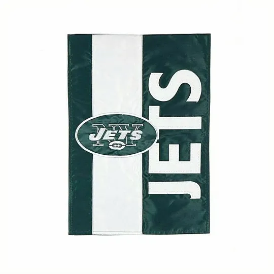 Discover New York Jets football  12.5" x 18"  Embellish Garden Flag