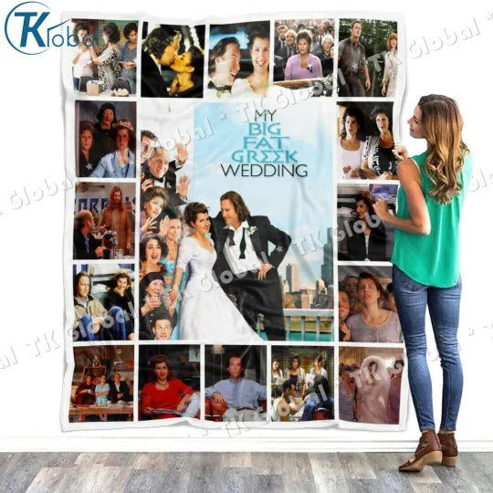 Discover My Big Fat Greek Wedding Fleece Blanket, My Big Fat Greek Wedding movie Blanket