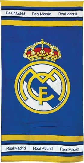 Discover Real Madrid Soccer Team Beach Towel