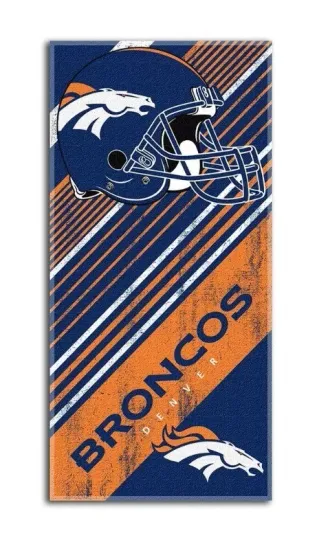 Discover Denver Broncos Beach Towel
