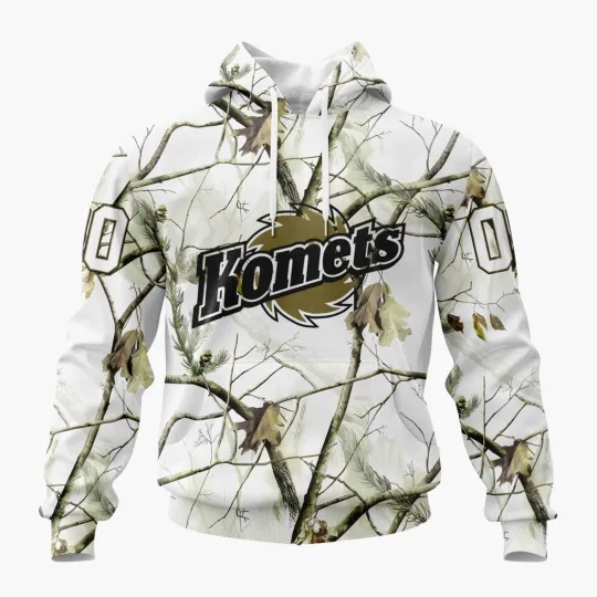 Discover Personalized Fort Wayne Komets Special White Hoodie/Zip Hoodie Camo Hunting