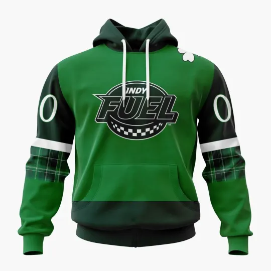 Discover Personalized Indy Fuel Hoodie/Zip Hoodie Special St.Patrick’s Day