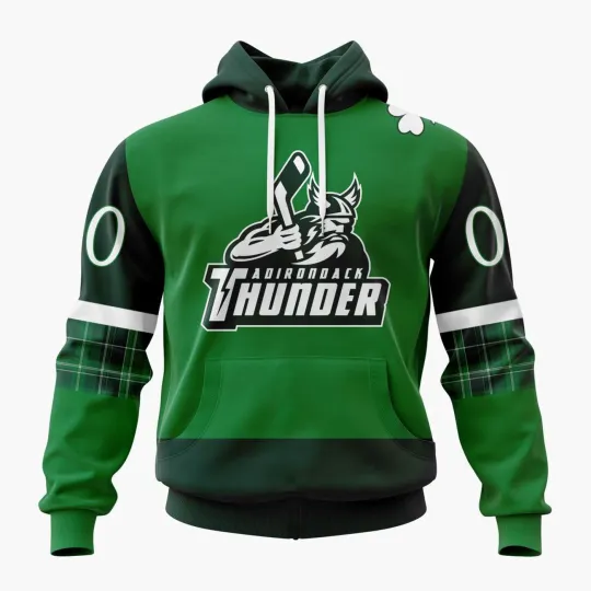 Discover Personalized Adirondack Thunder Special Hoodie/Zip Hoodie St.Patrick’s Day