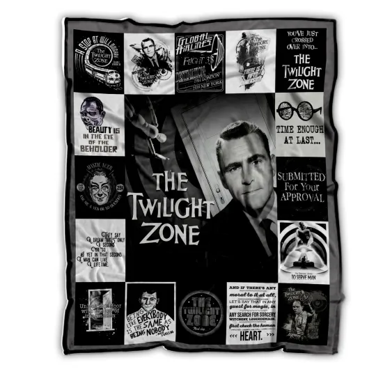 Discover The Twilight Zone Blanket, The Twilight Zone TV Series Fleece, Sherpa Blanket