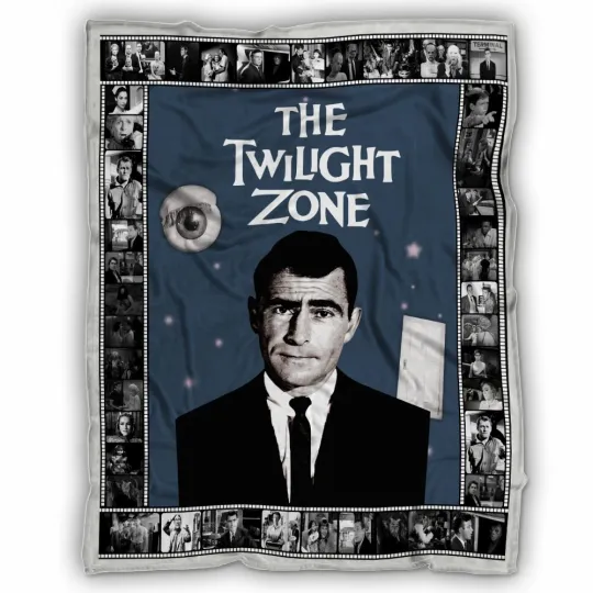 Discover The Twilight Zone Blanket, The Twilight Zone 1959 Fleece, Sherpa Blanket