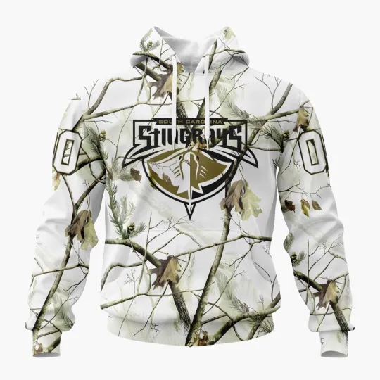 Personalized South Carolina Stingrays Special Hoodie Camo Hunting