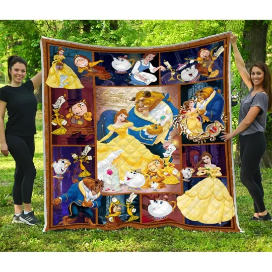 Discover Beauty and the Beast Quilt, Beauty & the Beast Quilt Blanket