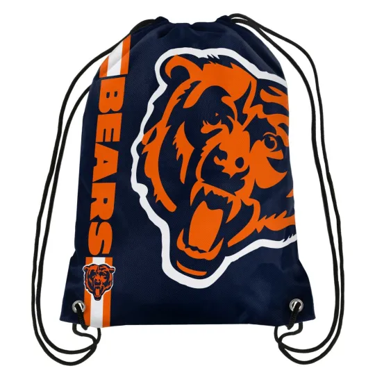 Chicago Bears football Big Logo Drawstring Bag