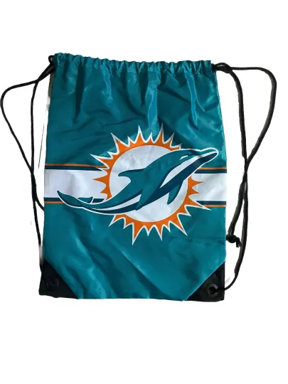 Discover Forever Collectibles Miami Dolphins Drawstring Bag