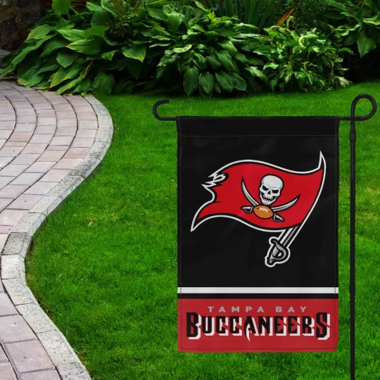 For Tampa Bay Buccaneers Football Fans 12x18" Garden Flag Double Sided Banner
