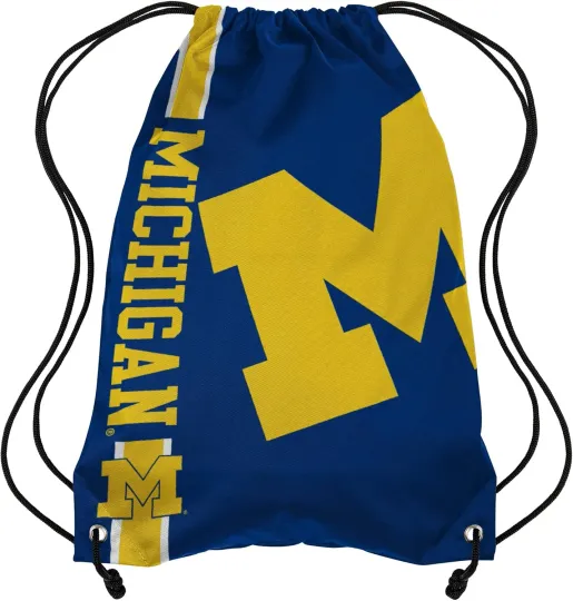 Discover NCAA College Team Logo Drawstring Bag