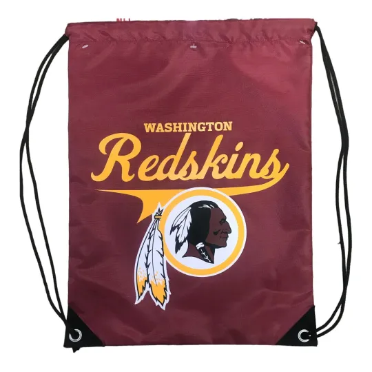 Discover football Washington Redskins Drawstring Bag