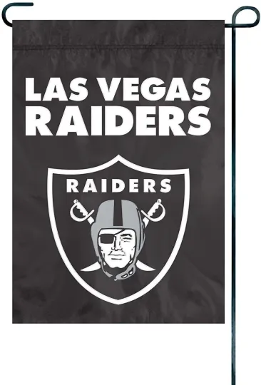 Las Vegas Raiders Premium Garden Flag Banner, 13x18 Inch