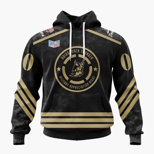 Discover Personalized Adirondack Thunder Hoodie 2025 Military Appreciation