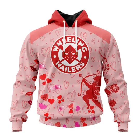 Discover Wheeling Nailers  Hoodie Special Valentines Day