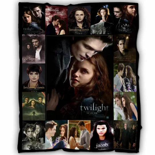 Discover The Twilight Saga Blanket, The Twilight Saga Fleece, Sherpa Blanket