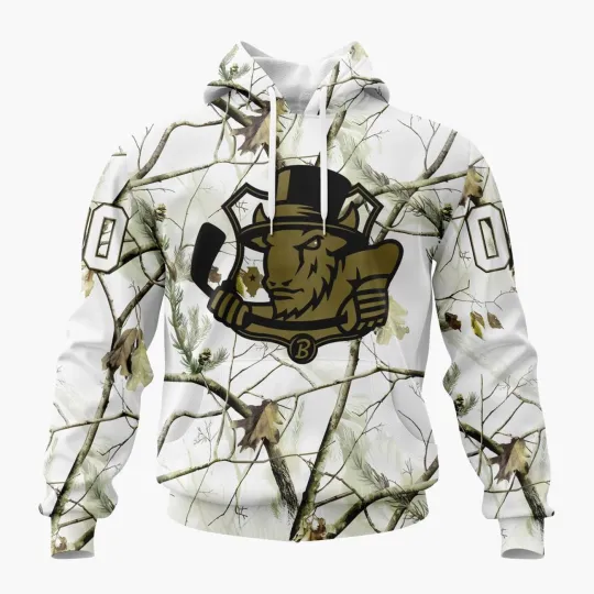Discover Personalized Bloomington Bison Special White Hoodie Camo Hunting
