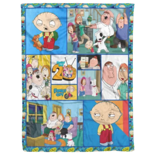 Discover Family Guy Blanket, Family Guy Fleece, Sherpa Blanket Warm and Soft