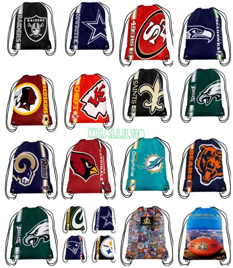 Discover football Team Drawstring bag