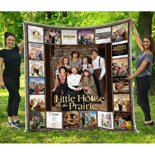 Discover Little House on the Prairie Quilt, TV Series 1974–1983 Quilt Blanket