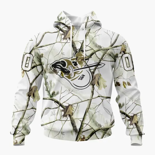 Discover Personalized Atlanta Gladiators Special White Hoodie Camo Hunting