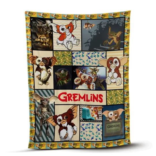 Discover Gremlins Blankets, Gremlins Cartoon Theme Fleece Sherpa, Zach Galligan Blankets