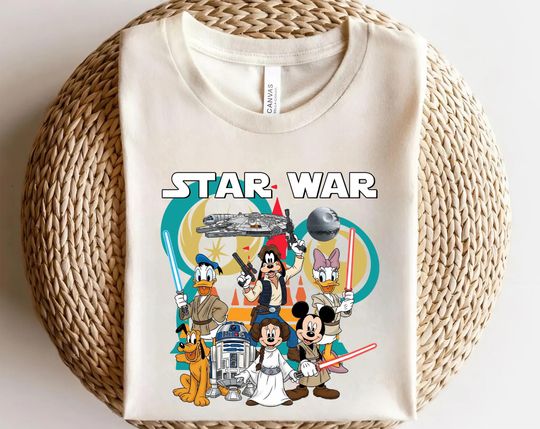 Star Wars Mickey And Friends Shirt, Disney Mickey Han Solo Shirt, Goofy Stormtrooper Shirts