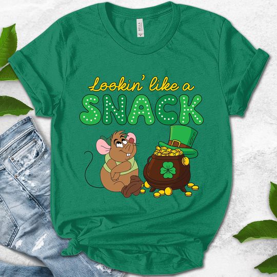 Discover Disney Gus Gus St. Patrick's Day Shirt, Gus Gus St. Patrick's Day Tee