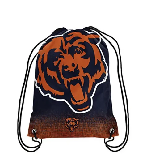 Chicago Bears (football)- Gradient Drawstring Bag