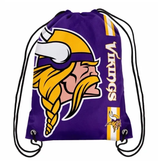 football Minnesota Vikings Drawstring Bag