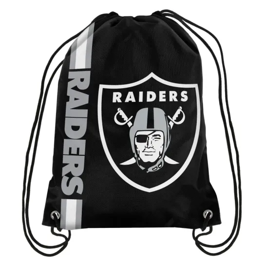 football Las Vegas Raiders Drawstring Bag