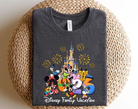 Discover Disney 2026 Family Vacation Shirts, Mickey Castle 2026 Shirts, Disneyland Family Trip Shirt